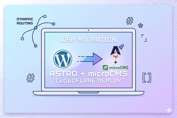 ホームページをAstro+microCMSの構成に変更してみました